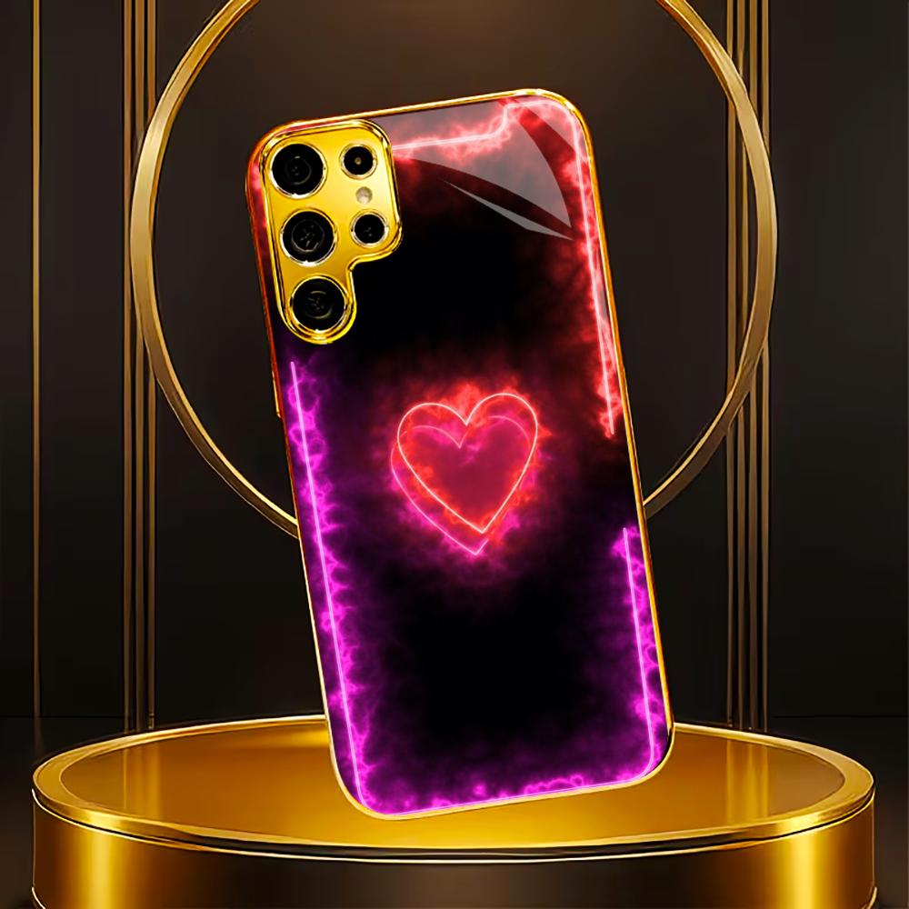 Love faddish cellphone new Bestseller model PhoneCase Glass PhoneCase for Samsung Galaxy S26 S25 S24 S23 S22 FE,Ultra,Plus