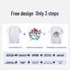 15-Color 200g Pure Cotton Short Sleeve T-Shirt for Boys and Girls, Toddler Baby Loose Fit Base Layer Design.