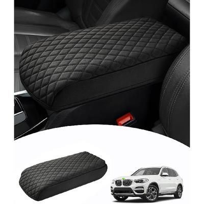 Bmw X3 Dashboard Cover,Armrest Cover Suitable for Bmw X3 Accessories 2018-2023 2024,PU Leather Armrest Seat Box Protection Bmw Leather Protective
