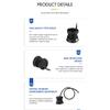 A13 Bin Fill Level Low Consumption Waste Level Sensor Small Beam Angle Support NB-IoT Ultrasonic Sensor