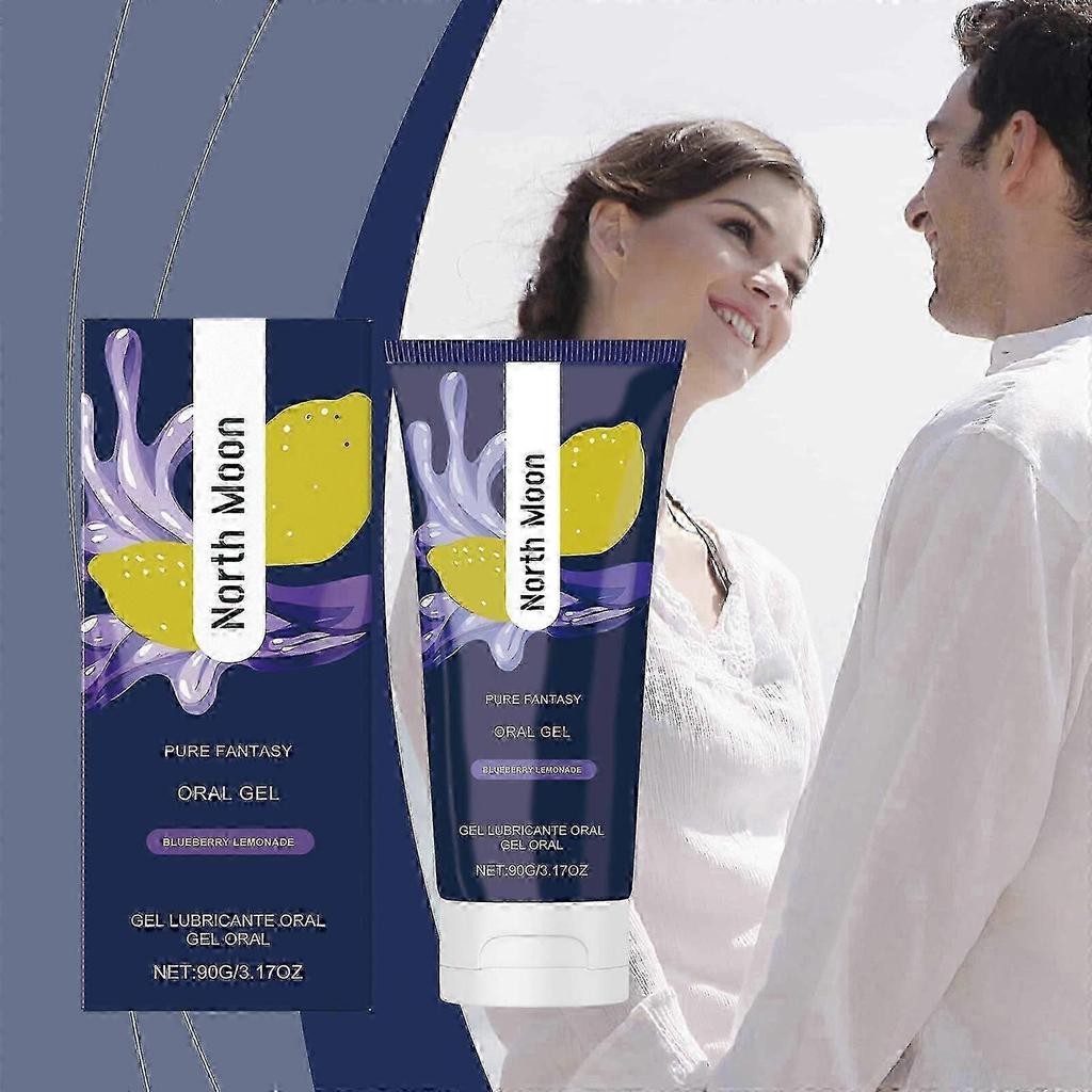 Oral Care Gel for Gag Reflex Relief & Dry Mouth Moisturizing, Fresh Fruit Scent, Non-Sticky Mouth Gel