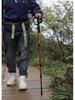 Aluminum Alloy Telescopic Hiking & Trekking Poles with Straight, T-Handle, Curved Handles for Skiing, Climbing, and Elderly Use