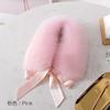 Fox Fur Collar Ladies Winter Furry Fur Collar Women Real Fox Fur Scarf Women Fox Fur Square Collar Short Scarf Shawl Winter
