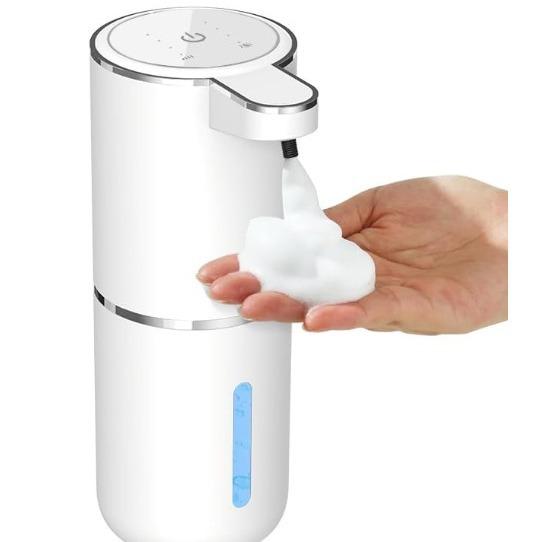 Automatic Soap Dispenser Touchless Foaming Soap Dispenser Rechargeable Electric Level Adjustable Foam Soap Dispenser