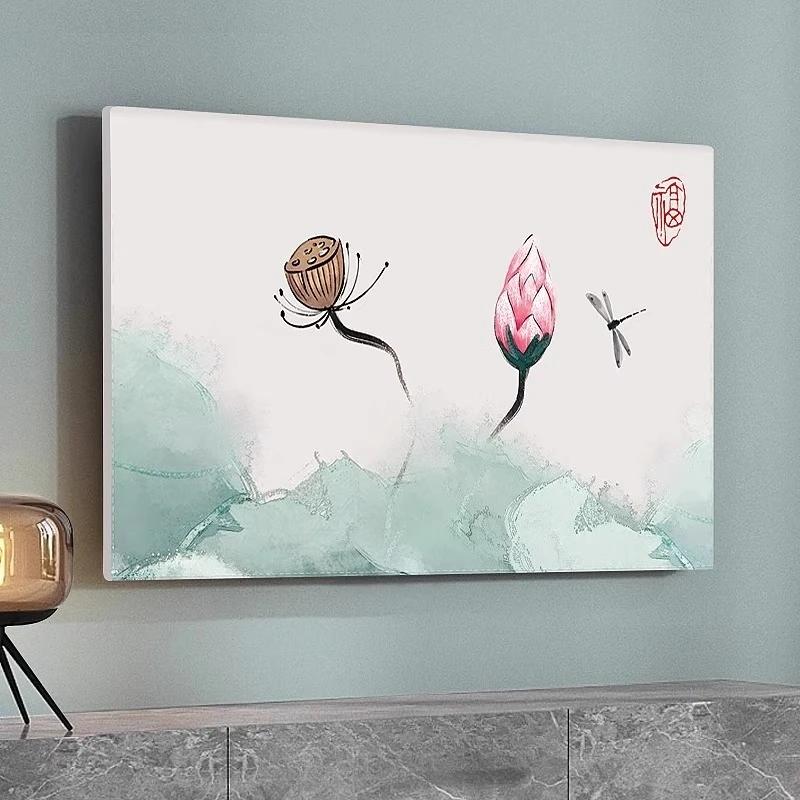 Universal Cover 42 Inchs 55 Inch 50 Inchs 65 Inch TV Hood Dust-proof Cover Towel Household Hanging LCD TV Cover