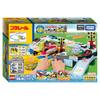 Takara Tomy Plarail Tomica Play! Round and Round Railroad Crossing Train Toy for Ages 3 and Up