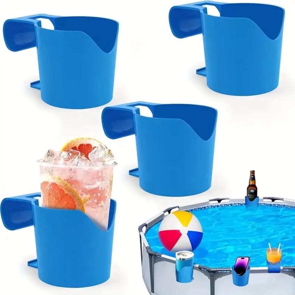 

Durable Clip-On Spill Cup Holder Portable Drink Holders Poolside Cup Holders Outdoor Parties