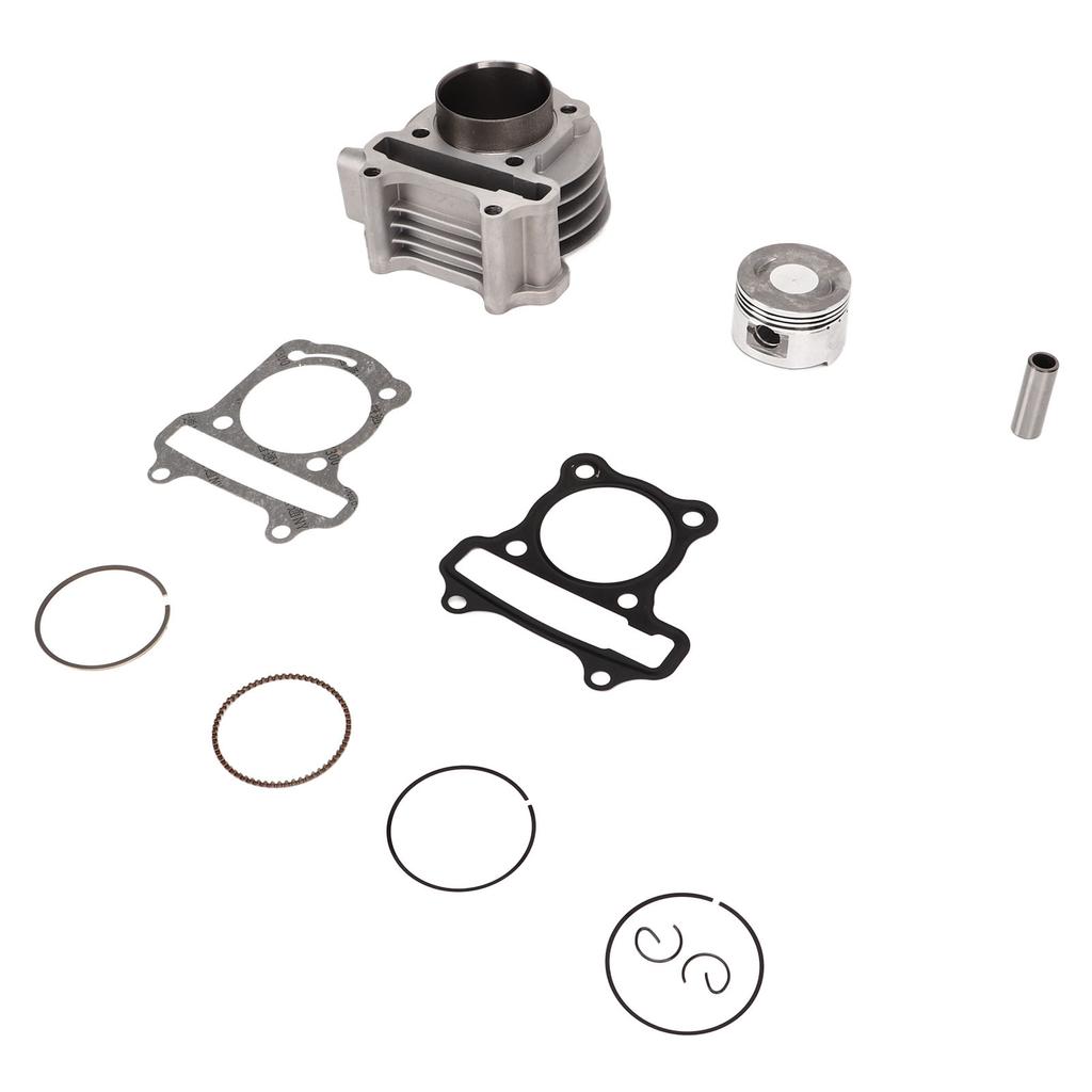 50mm Cylinderenhetssats Komplett Kolvringssats Ersättning för GY6 100cc Skoter Motorcykel