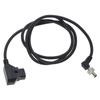 D-Tap to Locking DC2.1/2.5mm Monitors Straight Cable Power Cable for Atomos Video Assists Monitors Accesories