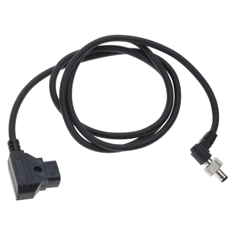 D-Tap to Locking DC2.1/2.5mm Monitors Straight Cable Power Cable for Atomos Video Assists Monitors Accesories