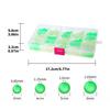 Fishing Accessories Fishing Peg Glow Bobber Stopper Silicone Space Bean Stopper Float Sinkers Stops for Fishing Line