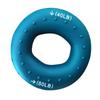 Hand Grip Strengthener Ring Silicone Comfortable Durable Forearm Finger Strength Training Ring Dark Blue 40 50lb