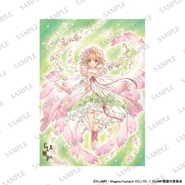 CLAMP Exhibition Original Artwork Exhibition Official Jigsaw Puzzle Cardcaptor Sakura Kinomoto Sakura Goods 500-Piece - (CC Sakura) -