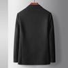 Autumn and Winter New Knitted Shaker Single West Light Luxury Business Convenience Black Suit Jacket