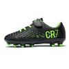 Scarpe da Calcio Giovanili Multicolore Co-branded CR7 - Tomaia in PU Resistente all'Usura, Design Avvolgente per Allenamento e Competizione