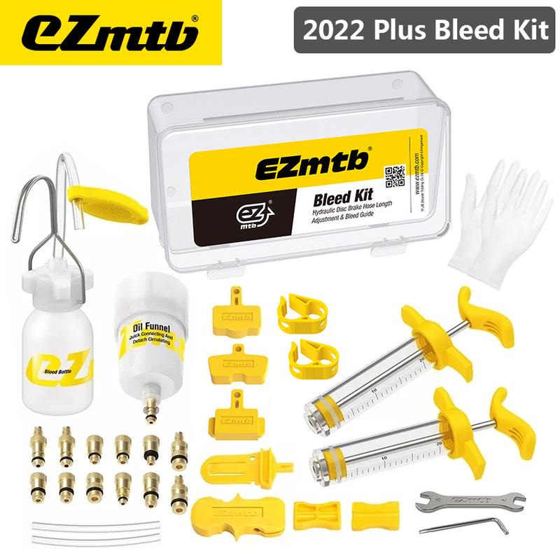 Ezmtb Bicycle Oil Funnel Bleed Kit For Shimano Magura Sram Avid Adapter Road MTB Bike Hydraulic Disc Brake Bleed Repair Tools