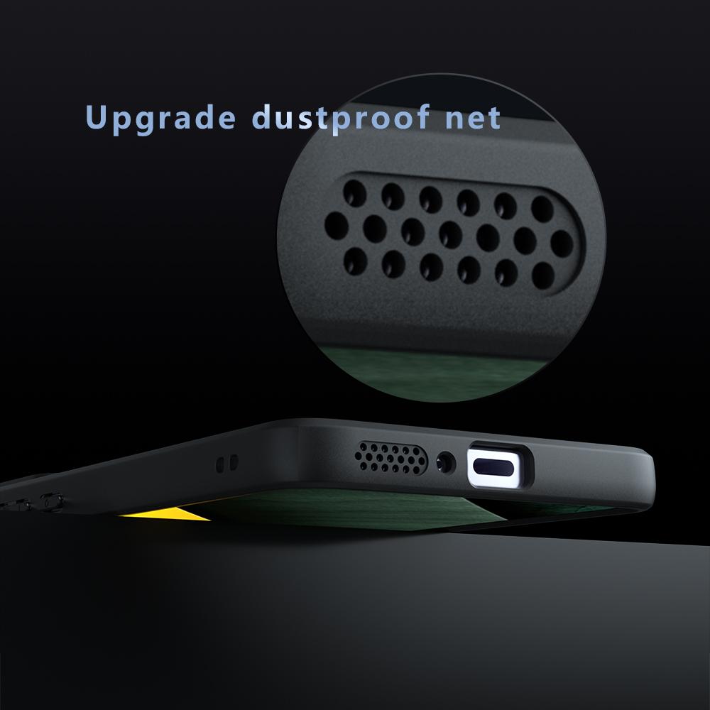 For Xiaomi Poco M7 Pro 5G Case Skin-Touch TPU+PC Matte Phone Shell,Transparent Black