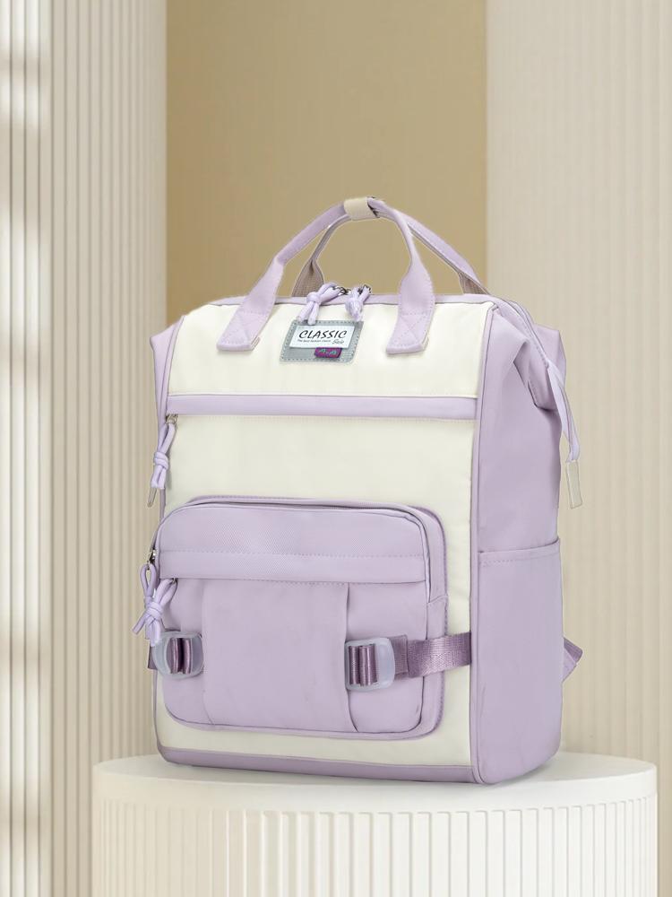 Trendy Female Yellow Laptop College Backpack Fashion Lady Kawaii Book Bag Cool Women Nylon Student Backpack Girl Cute School Bag