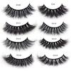 LEHUAMAO  3D Mink Lashes Wholesale Mink False Eyelashes Bulk 10/30/50 Pairs Soft Fluffy Natural Mink Lashes Makeup Mink Eyelashe