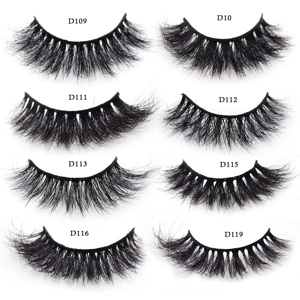 LEHUAMAO 3D Mink Lashes Wholesale Mink False Eyelashes Bulk 10/30/50 Pairs Soft Fluffy Natural Mink Lashes Makeup Mink Eyelashe
