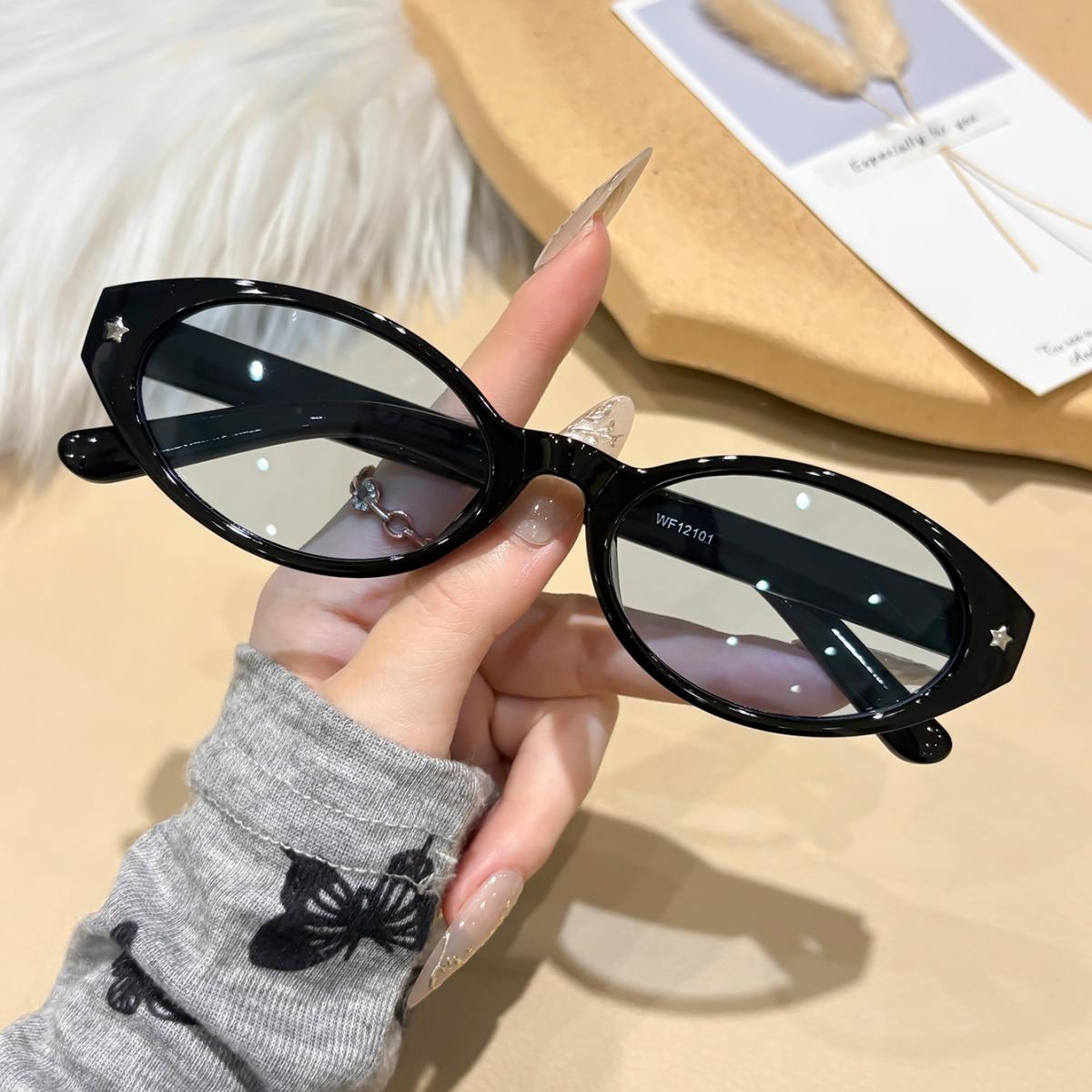 

European and American retro fashion Y2K sunglasses for summer sun shading, sun protection, UV protection, lightweight sunglasses