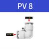 4 6 8 10 12 14 16mm PV  PVG Elbow 90 Degree Pneumatic Air Fitting Push To Connect Fitting Quick Release Push Lock Air Compressor