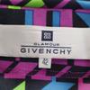 Givenchy 90s Made In Japan Old Geometric Pattern Long Sleeve Oversize Shirt Women Used