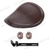 Retro Triangle Seat Bag for Harley Motorcycle - Leather Spring Cushion Accessory