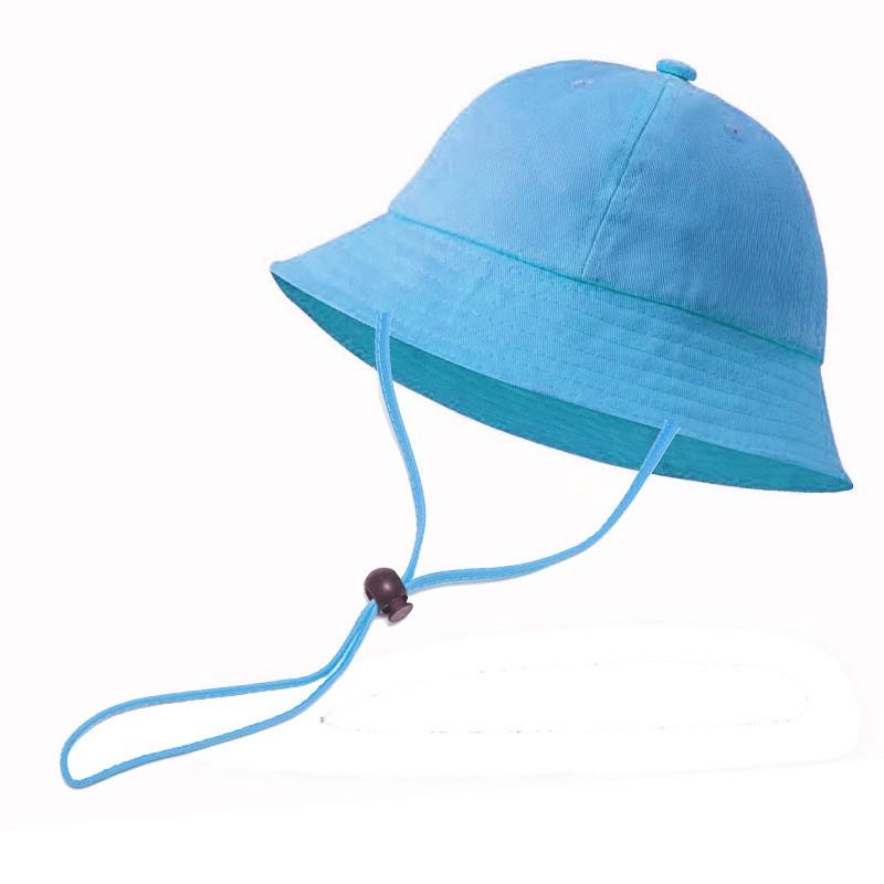 

Children s Bucket Hat Adjustable Chin Strap Lightweight Breathable Fabric Kids Outdoor Sun Protection Hat for Preschool Age 3-5 Years One Size