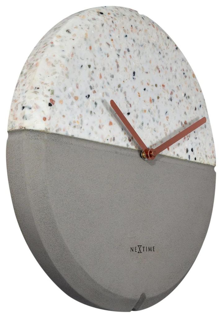 Zegarek NEXTIME 3516. ZEGAREK ŚCIENNY, Kolor szary. Dla obu płci.