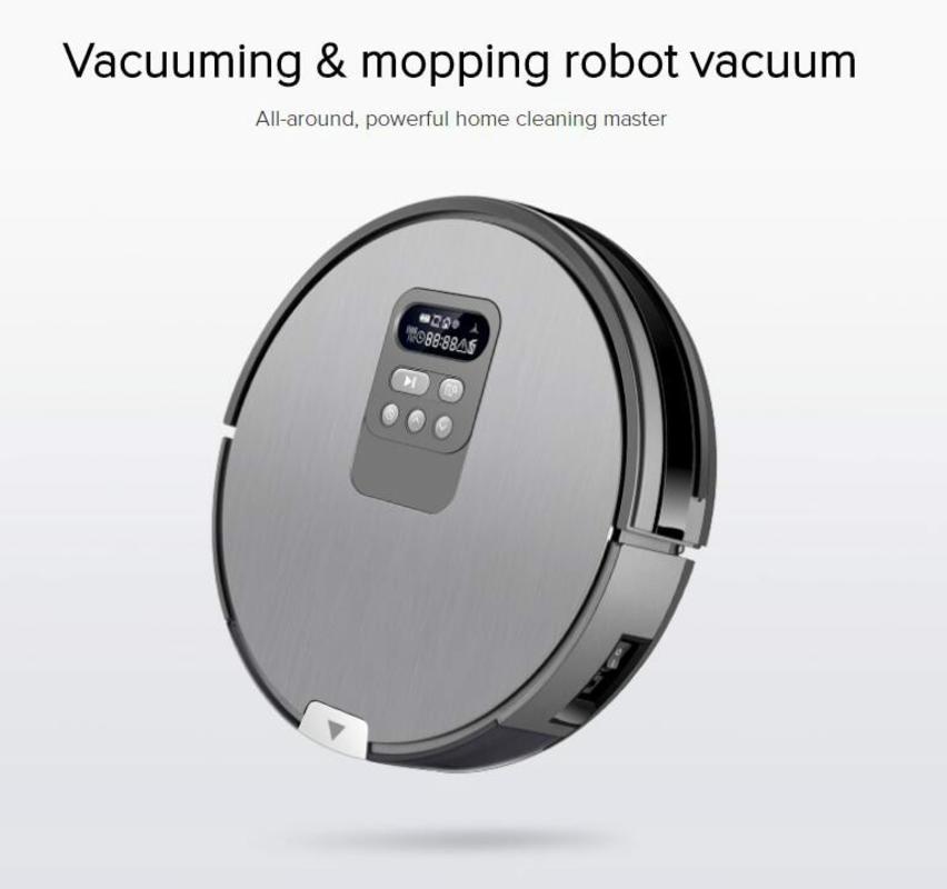 ILIFE Robot Vacuum Sentiper Smart path and time for clean cleanliness, remote control, wet self-charging GPS Navigation | Vacuum Cleaners