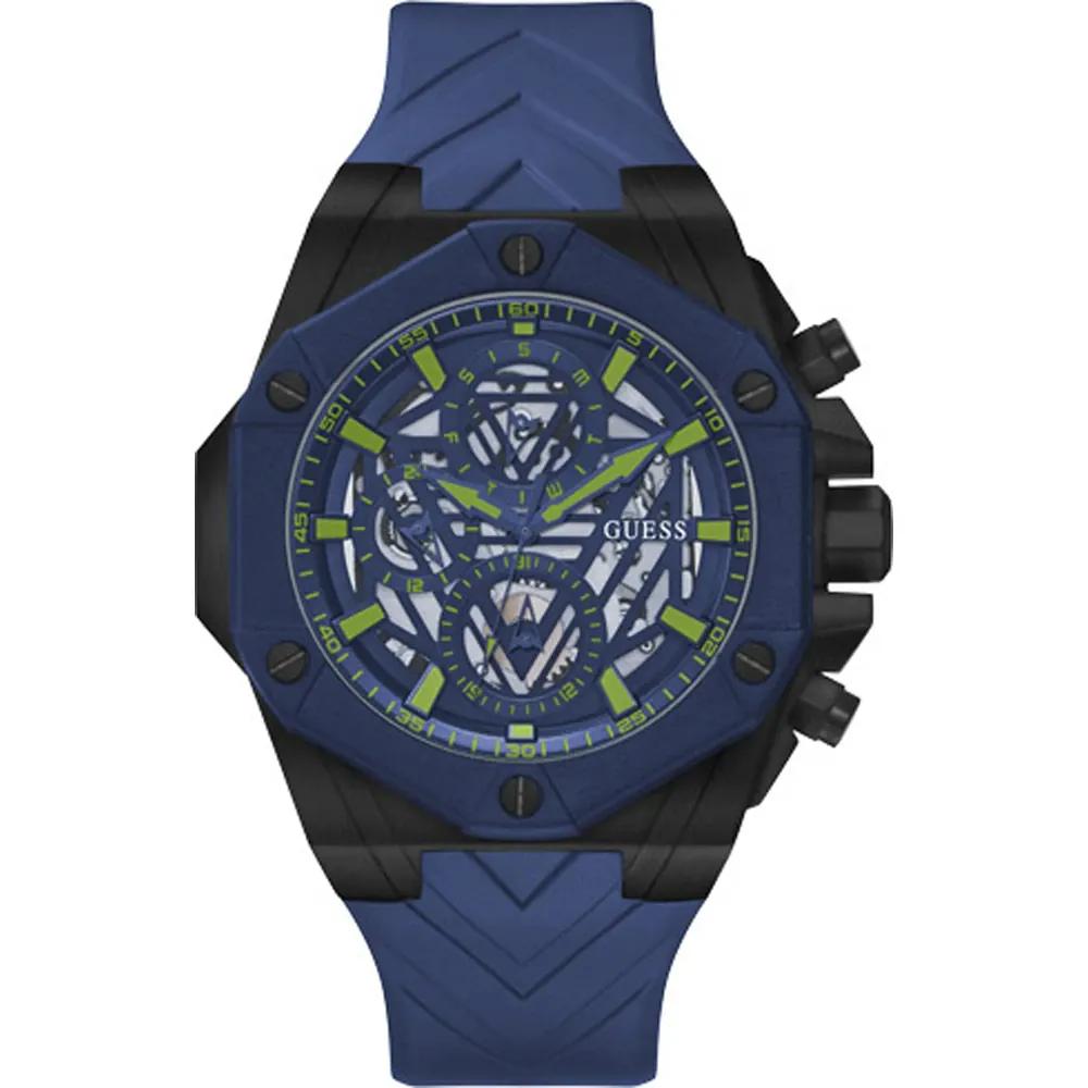 

GUESS Formula Blue Stainless Steel Men s Quartz Watch GW0579G3 синий