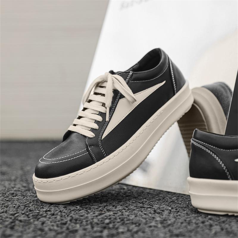 

Classic board shoes spring new simple style trend color scheme men s casual board shoes student shoes commuter men s shoes 44 чёрный