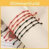 Fashion Woven Rope Bracelets With Adjustable Fit And Floral Elements For Women