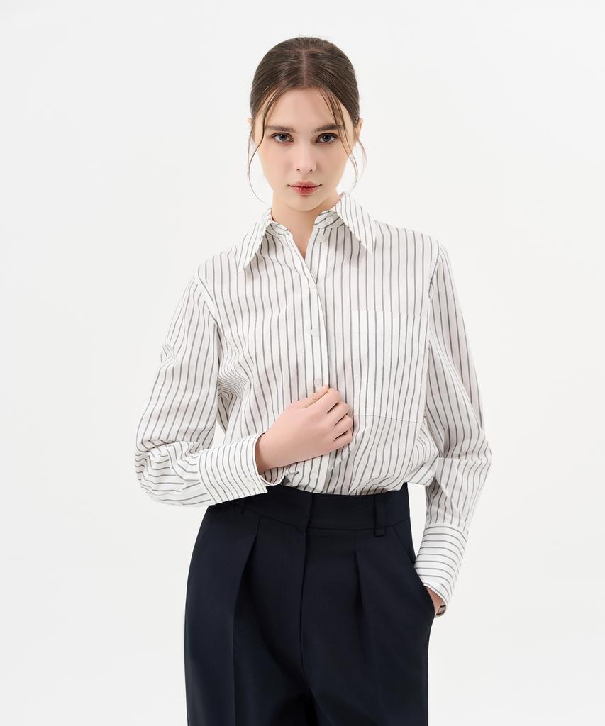 Laneonkyulleoseu Curved Wide Pants_Navy