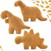 Dinosaur Chicken Nugget Pet Chew Toys - Tyrannosaurus Rex, Triceratops, Spinosaurus Dinosaur Chicken Nugget Toys, Birthday Gift