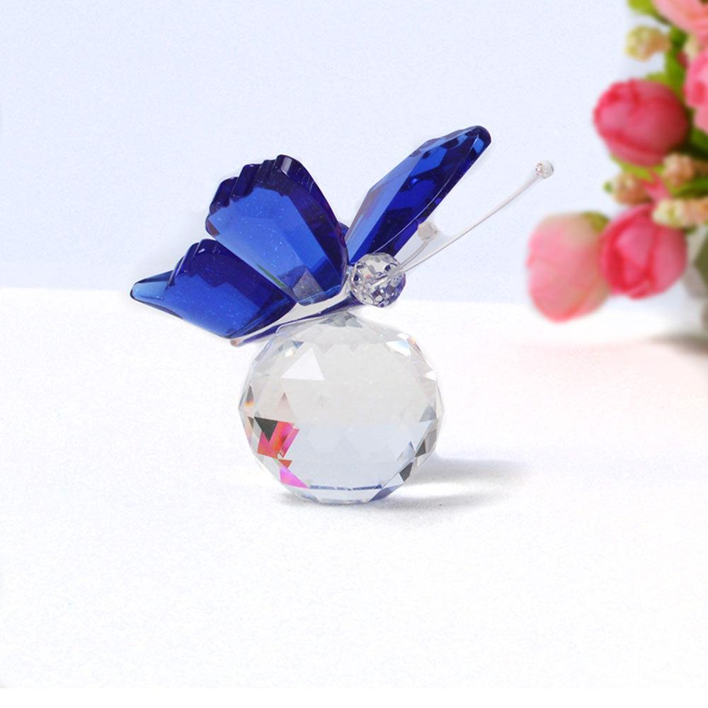 White Crystal Butterfly Home Display Craft - Kids' Birthday Gift