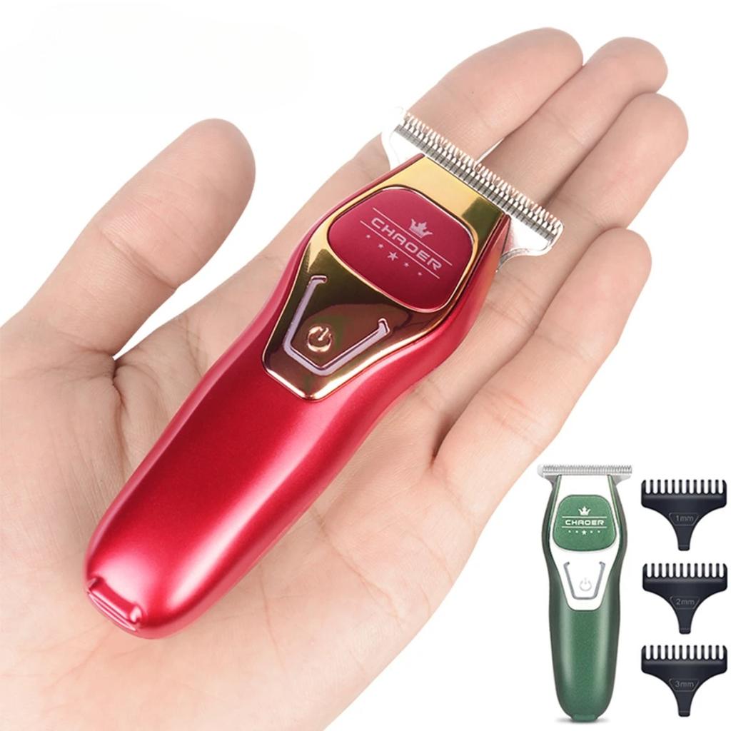 HOMZY Hair Trimmer Mini Portable Electric Hair Clipper Small Hair Clipper Bald Head Hair Trimmer Barber Haircut Shaver