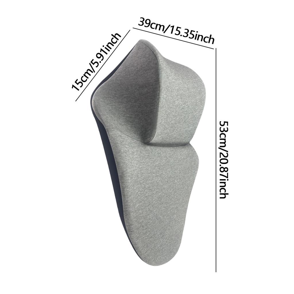 1Pc Neck Pillow for Office Chair Travel for Adults Ergonomic Neck Support Cushion Comfortable Worker Head Rest Heighten Backrest