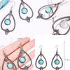 BLINGBAY 2023 Women's Earrings Retro Accessories Fashion Jewelry Accessories Ethnic Turquoise Earrings Bohemian Jewelry Gifts