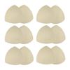 3/6pc Bra Pad Removable Sports Bra Bikini Underwear Insert Pad