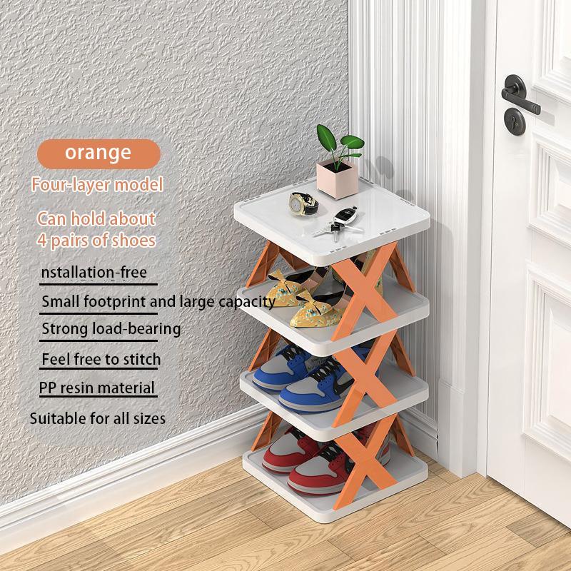 Multi-layer Shoes Racks Detachable Shoe Racks Stackable Removable Space Saving Multi-functional Slippers Holder Organizer