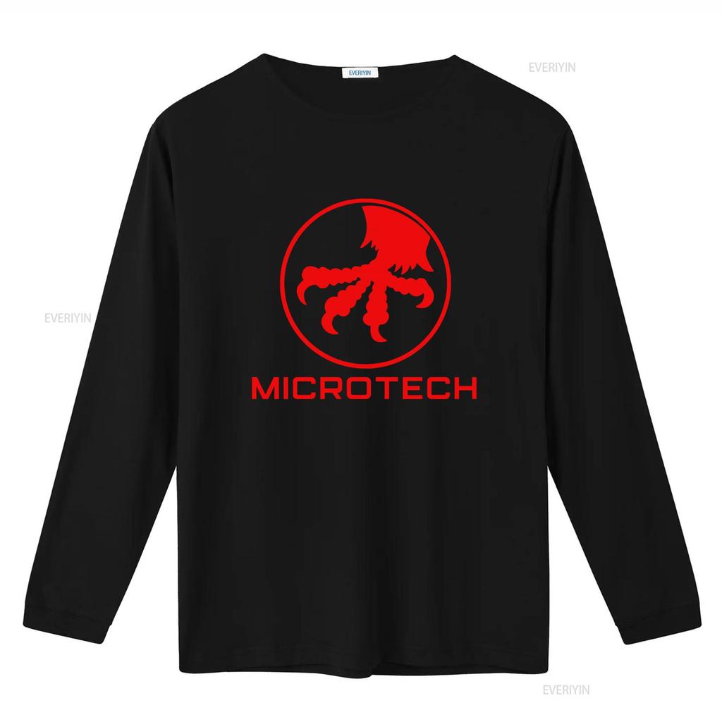 Microtech Knives Knife Tools Logo Black T Shirt for Men Size S 3XL Bold Red Design Comfortable Fit vintage Washed
