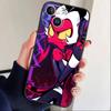 S-Helluva Boss Phone Case For iPhone17,16,15,14,13,12 Plus,Max Soft Silicone Black Cover