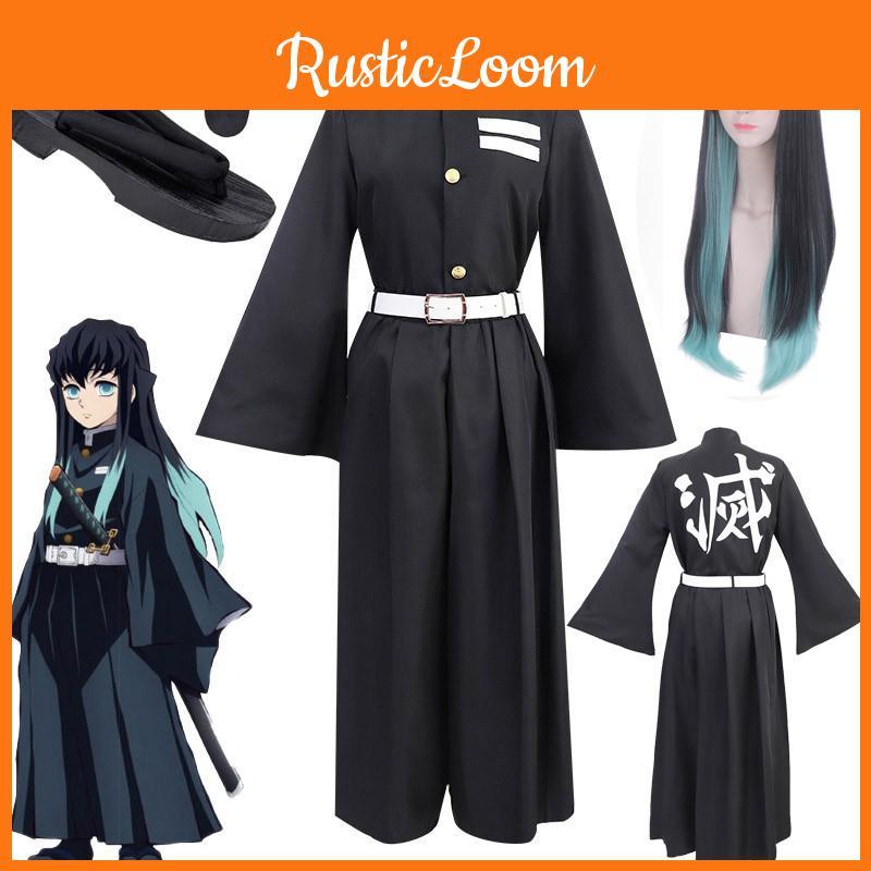Unisex Demon Slayer Kimetsu No Yaiba Mist Pillar Tokito Muichiro Cosplay Costume For All