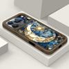 Soft TPU Phone Case For iPhone 17 Pro 15 16 Pro Max 14 13 Pro Max 16e 17e Retro Moon Star Pattern Candy Color Silicone Cover