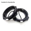 2pcs Ado Modification 6.5 inch Speaker Adapter Mount with Lossless Wire Harness for Hyundai IX35 Kia K3K5