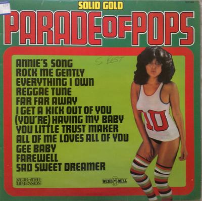 LP Schallplatte UNBEKANNTER KÜNSTLER - Solid Gold Parade Of Pops Vol.18 WPP5018 Windmill 1974 UK Pop Gebraucht