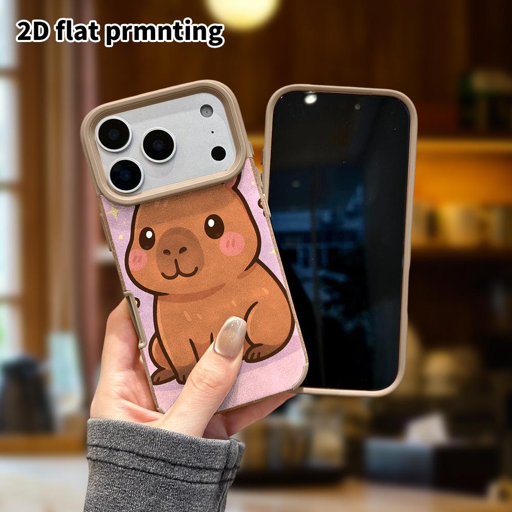 Phone Case: Lambskin 2D Flat Samsung Galaxy A34 A35 M05 M06 S20 S22 S21 FE Plus 5G Protective Case, Cookie On Top, Christmas and Halloween Gift