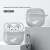 Carbon Fiber Earphone Cover For Case TPU Headphone Funda With keyring Airpods 1/2/3/4/Pro For Honda CB400CB650FCBF CBR25ORR CRF ahl256